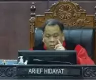 Hakim MK Arief Hidayat. (Foto: Repro-Antara)