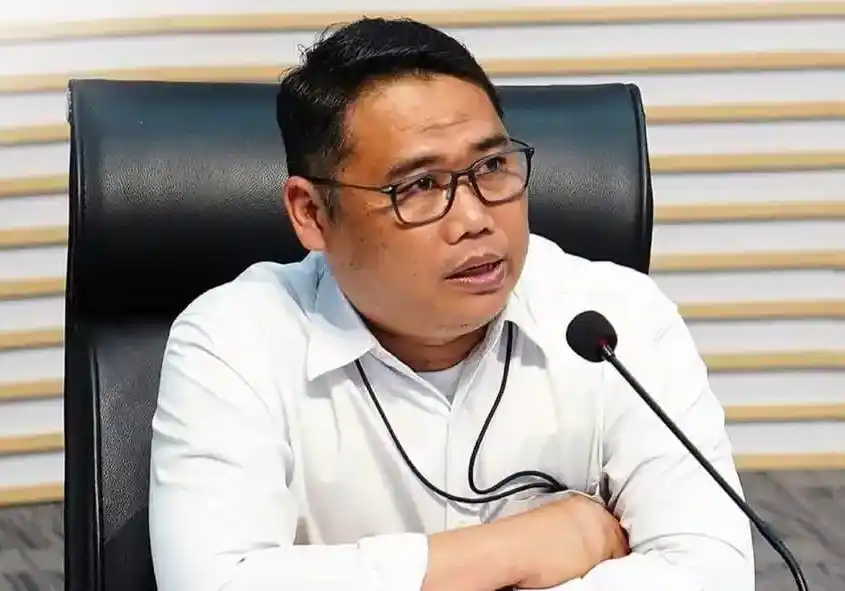 Bertambah! Debitur LPEI Terindikasi Fraud jadi 15 Perusahaan Dirdik KPK, Asep Guntur Rahayu dalam salah satu konferensi pers (Foto: Dok MI/Aswan)