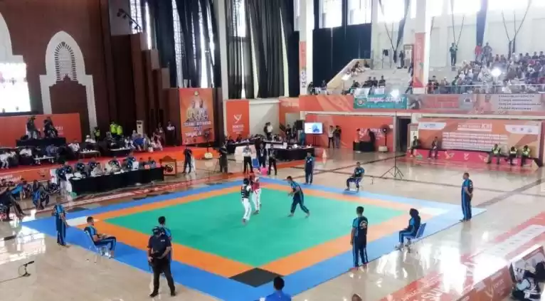 Atlet dari Bali untuk cabang olahraga tarung derajat memborong tiga medali emas. (Foto: Antara)