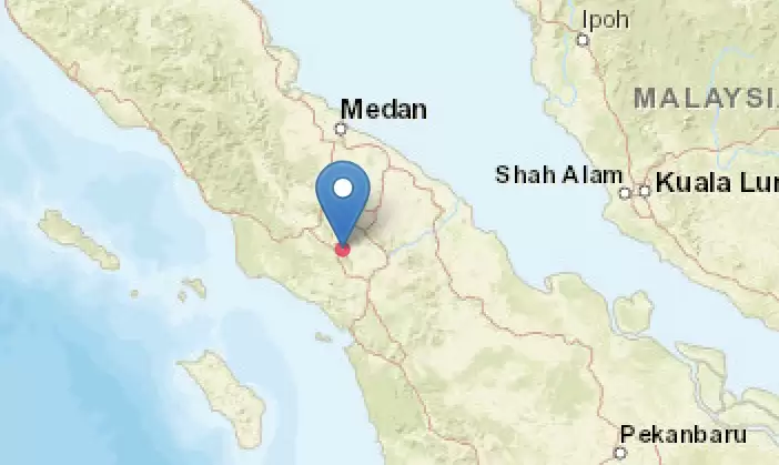 Gempa m 3,9 guncang Samosir [Foto. Doc. BMKG]