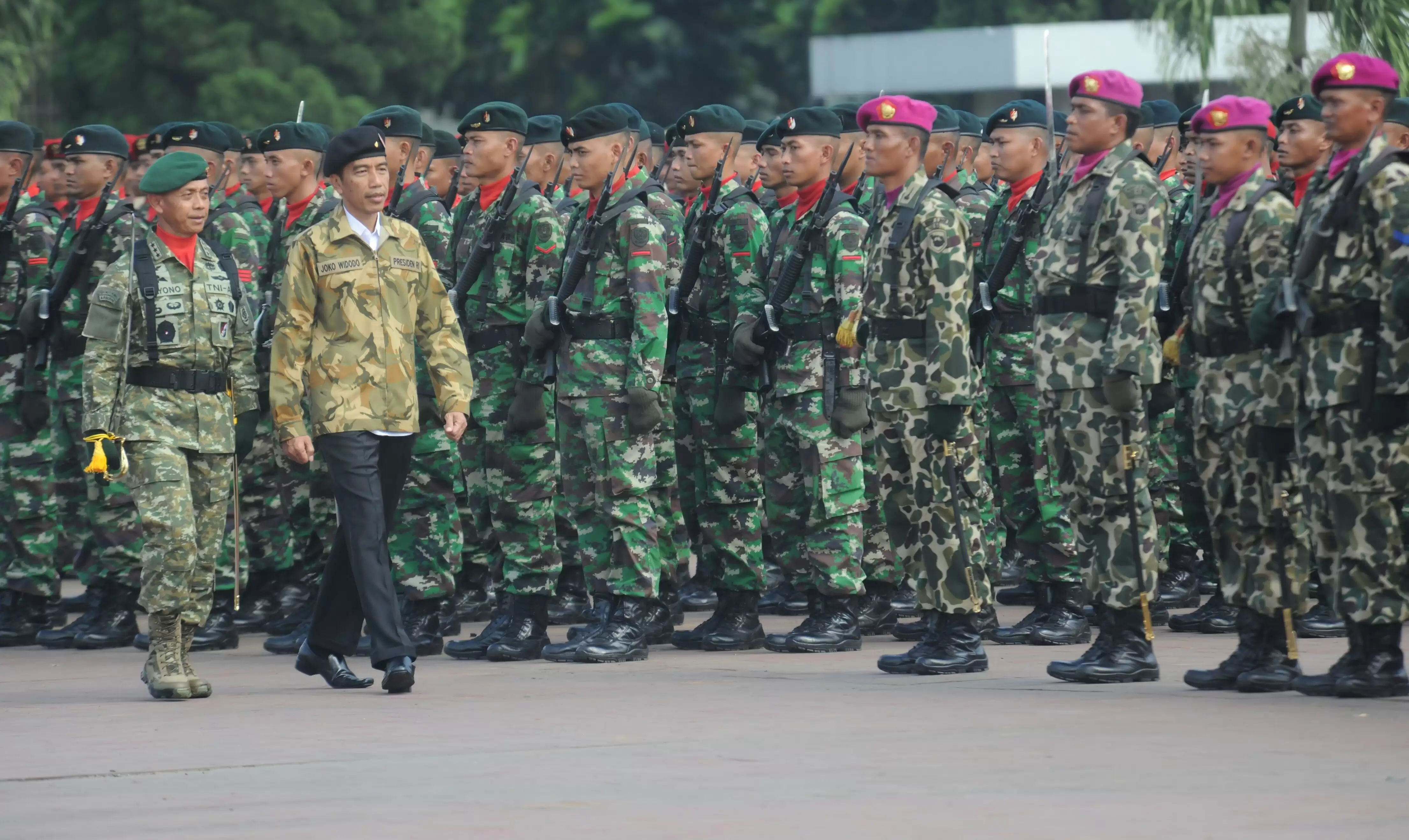 Tentara Republik Indonesia. (Foto: dok setkab)