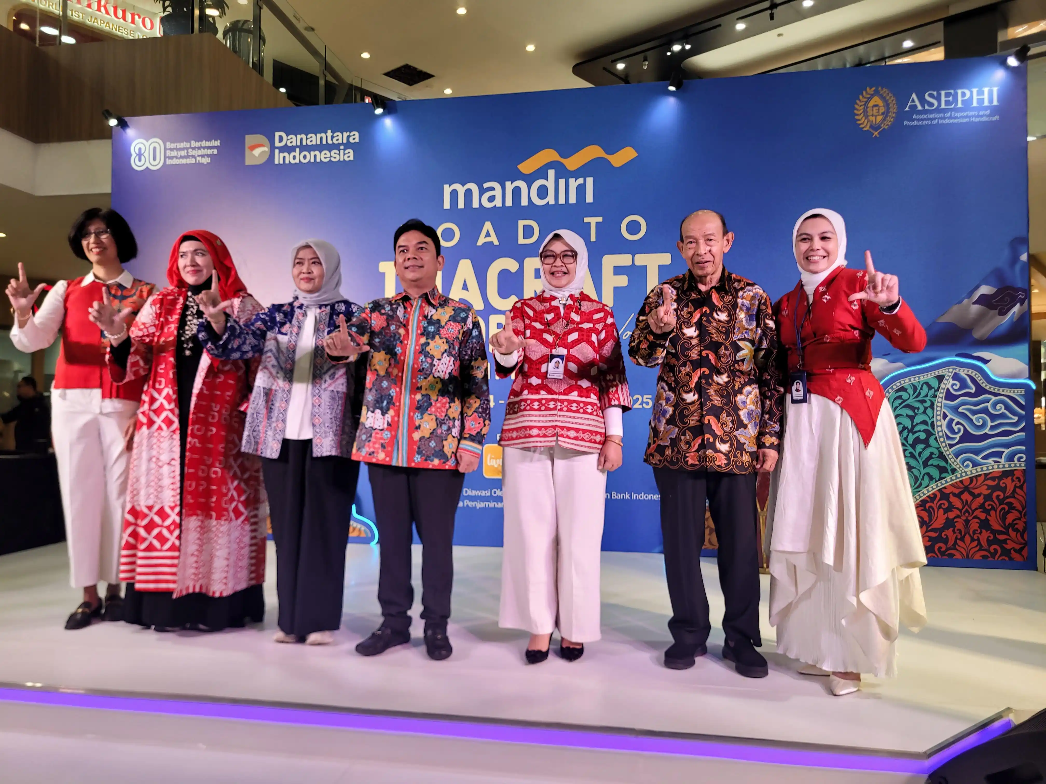 Bank Mandiri Dukung Akselerasi Ekonomi Kreatif Lokal Lewat Road to INACRAFT [Foto: Doc. Mandiri]