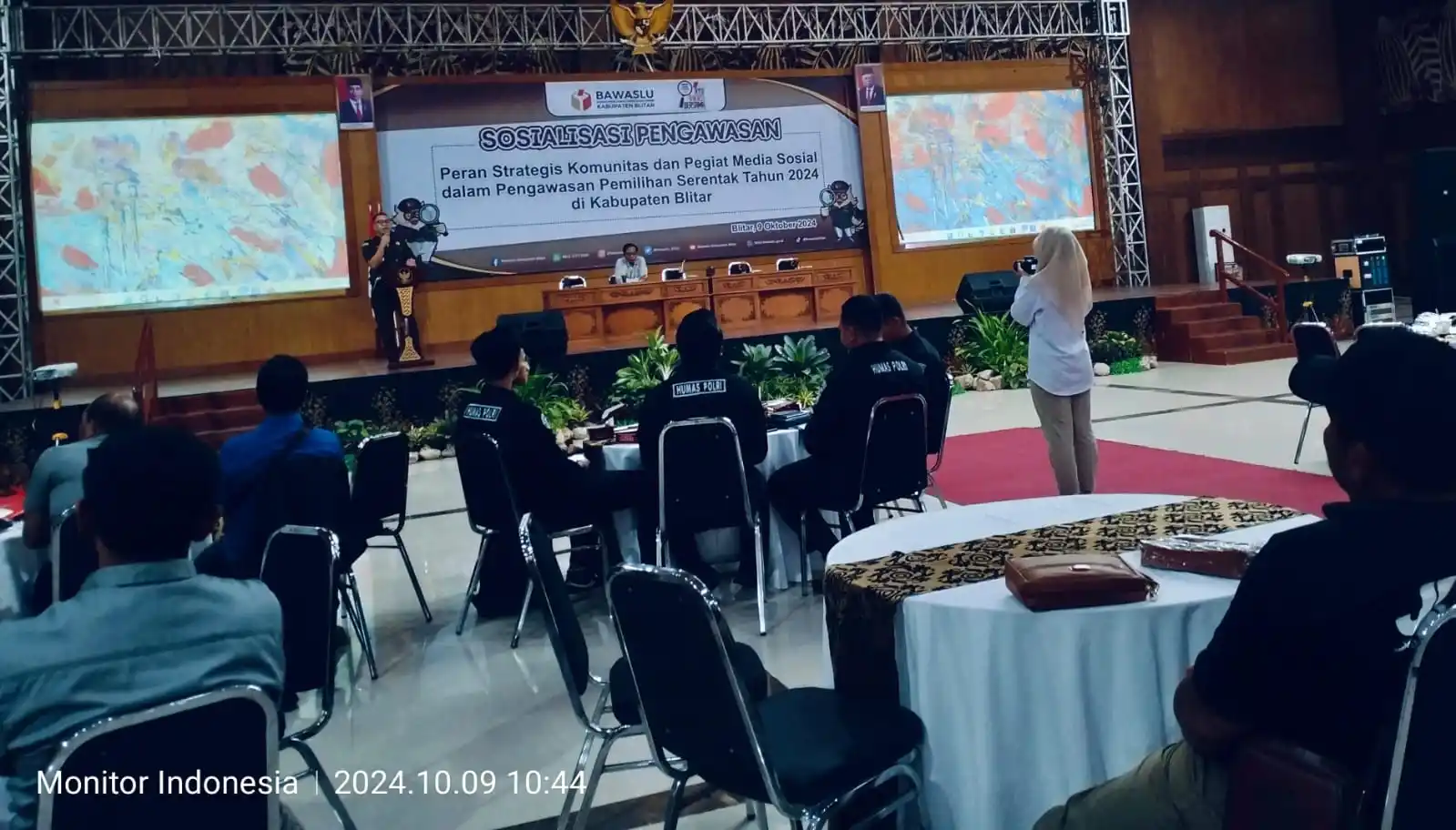 Suasana Sosialisasi Pengawasan Pemilu untuk Penggiat Media Sosial (Foto: Dok MI/Joko Prasetyo)