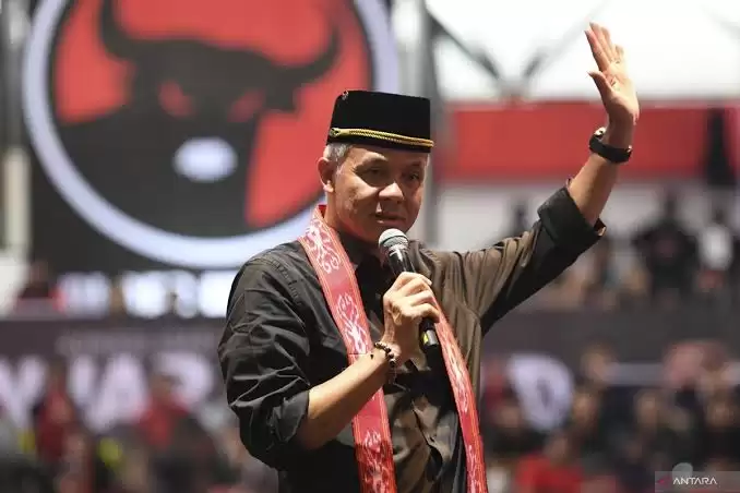 Calon Presiden nomor urut 3, Ganjar Pranowo (Foto: Antara)
