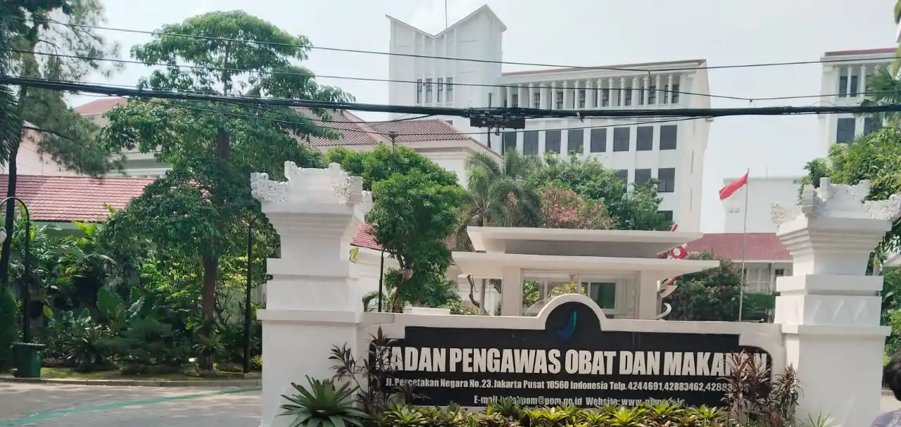 Kantor BPOM di Jln. Percetakan Negara (Foto: Dok. MI/Aritonang