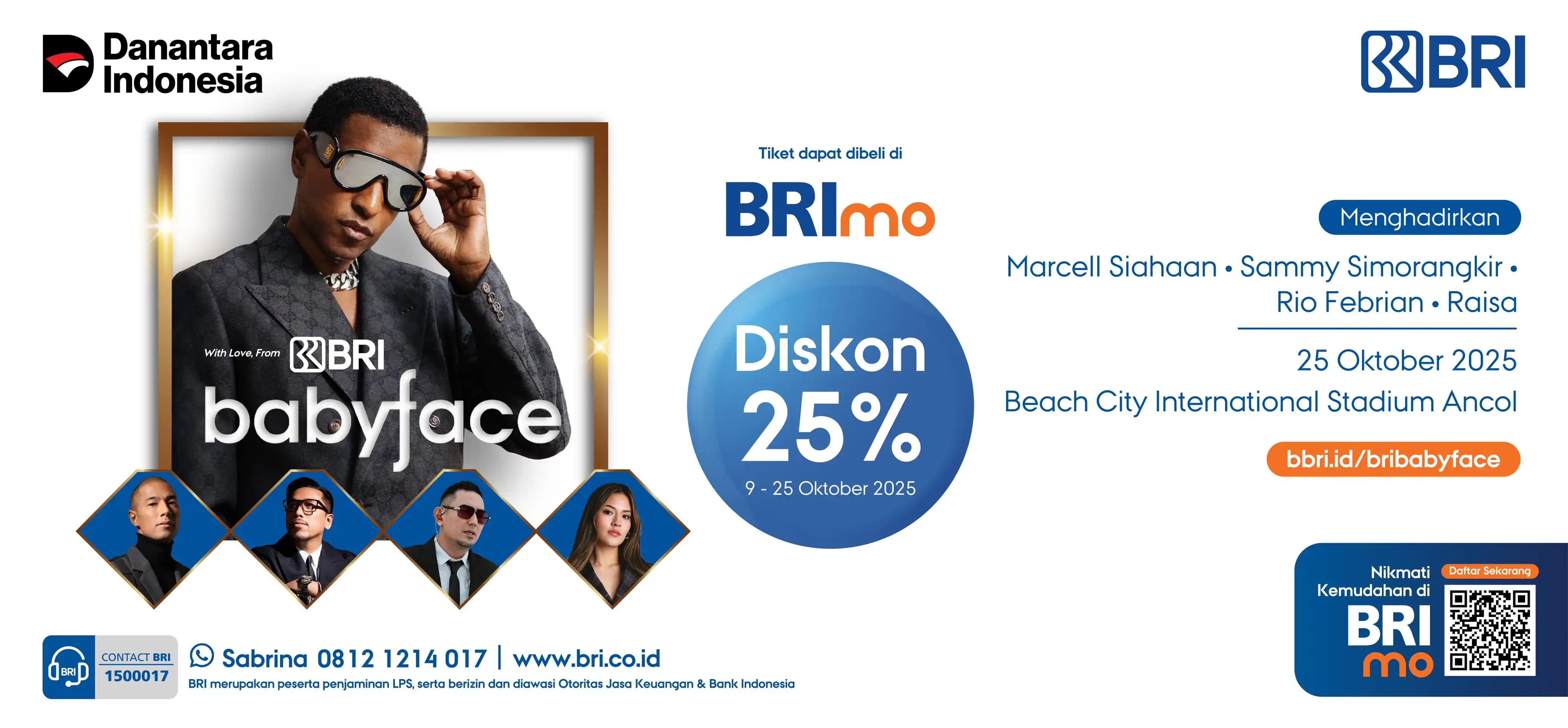 BRI Gelar Konser Babyface [Foto: BRI]
