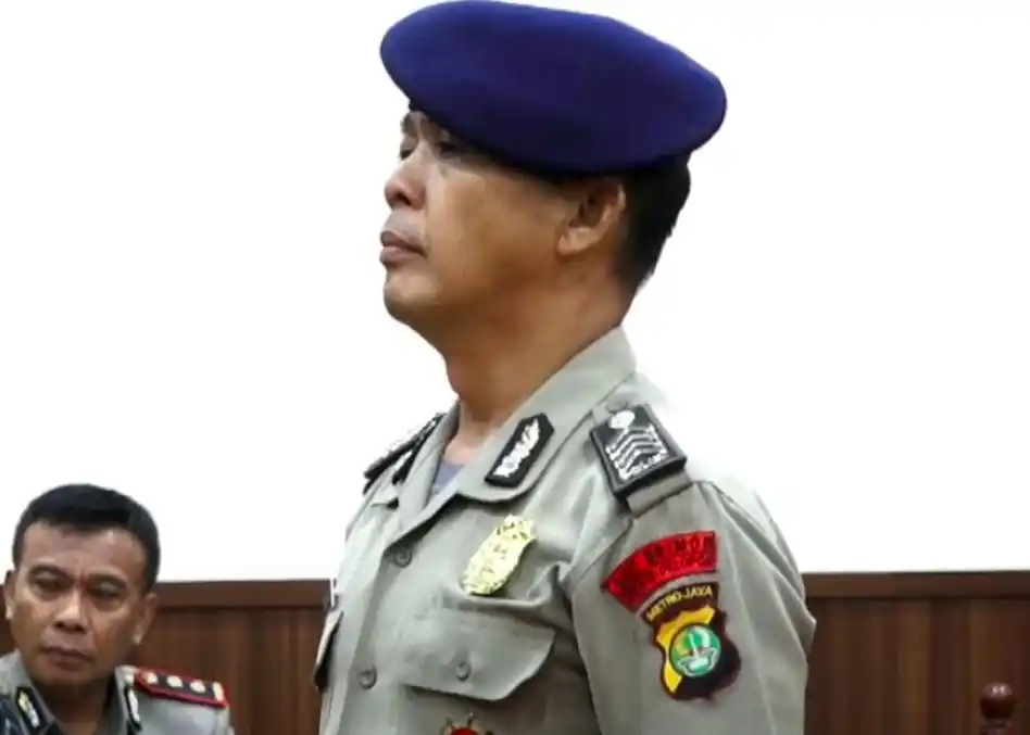 Bripka Rohmat Sopir Pelindas Affan Didemosi 7 Tahun (Foto: Ist)