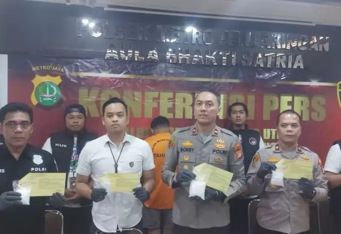 Release Polsek Penjaringan Jakarta Utara. [Foto; Dok MI]