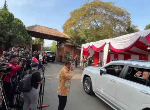 Sejumlah calon menteri hadir di kediaman Presiden Terpilih Prabowo Subianto di Hambalang, Kabupaten Bogor, Jawa Barat, Rabu (16/10/2024). [Foto: ANTARA]