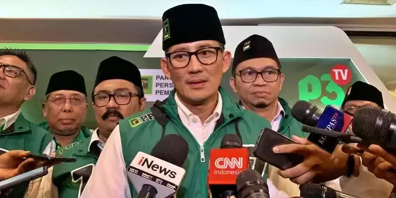 Ketua Dewan Pakar Tim Pemenangan Nasional (TPN) Ganjar-Mahfud, Sandiaga Salahuddin Uno (Foto: Ist)
