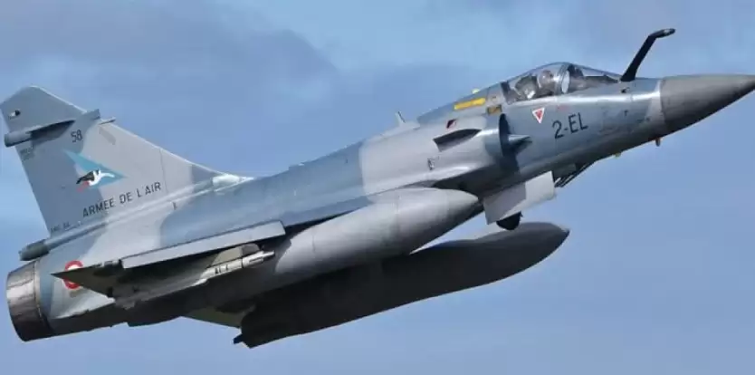 Pesawat Tempur Dassault Mirage 2000-5 buatan Prancis (Foto: Ist)
