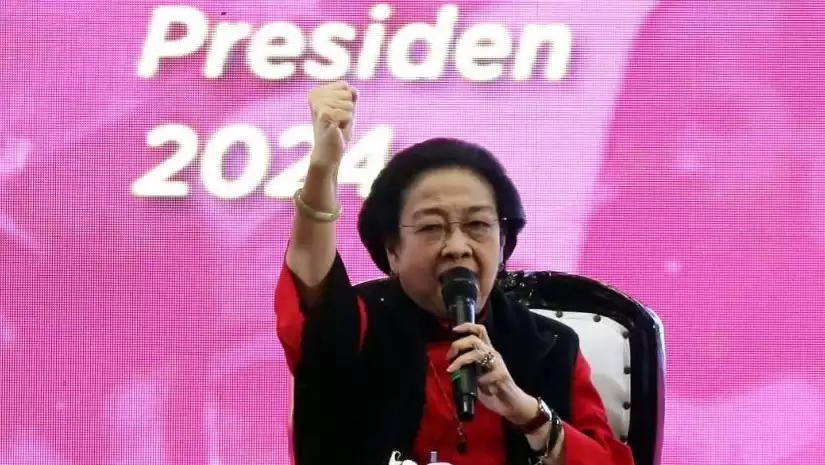 Ilustrasi Megawati Soekarnoputri jengkel (Foto: Istimewa)