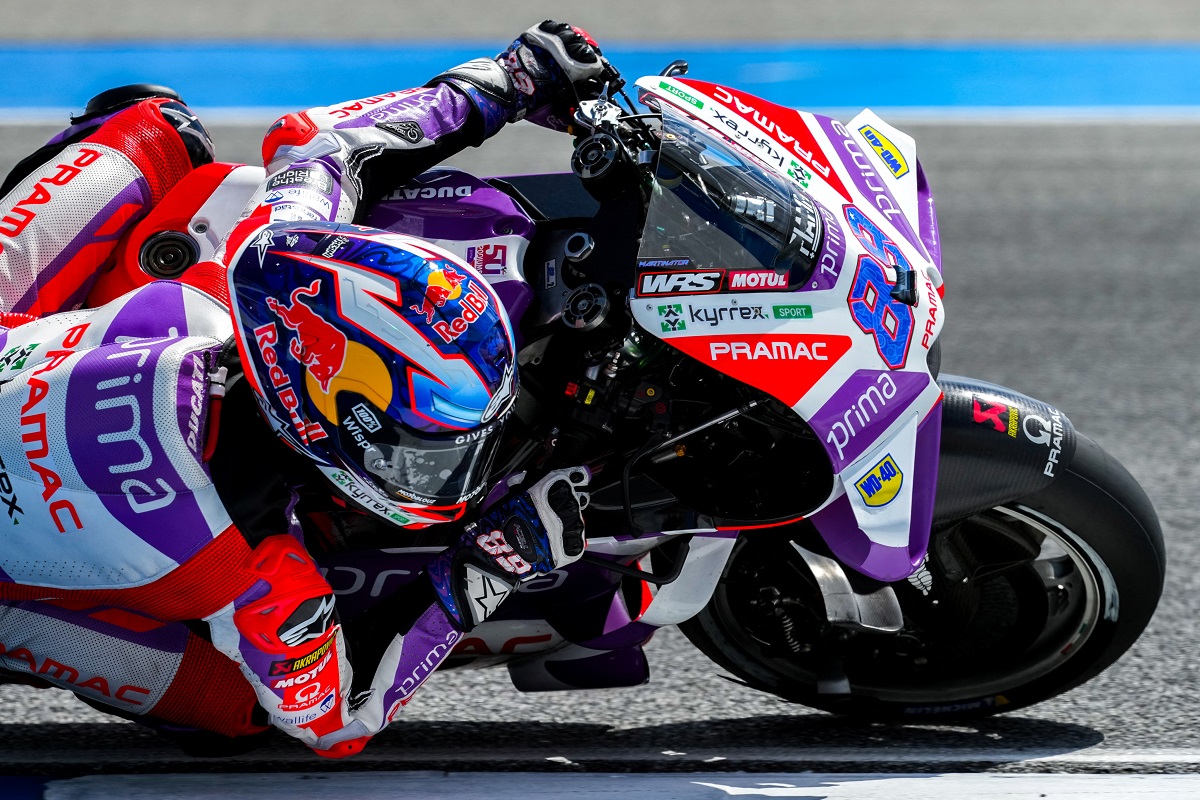 Jorge Martin tercepat di sesi latihan  MotoGP Thailand 2023 (Foto : Reuters)