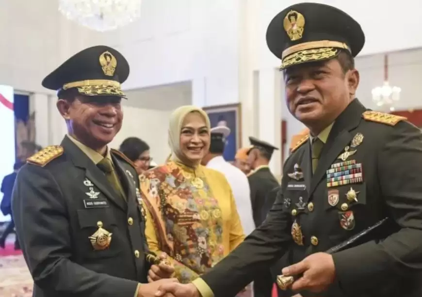 Jenderal Agus Subiyanto dan Letjen Maruli Simanjuntak (Foto: Ant)