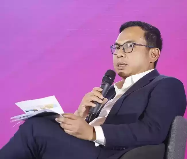 Danny Praditya, saat acara B Universe Economic Outlook 2023, Jakarta, Selasa (14/2/2023)