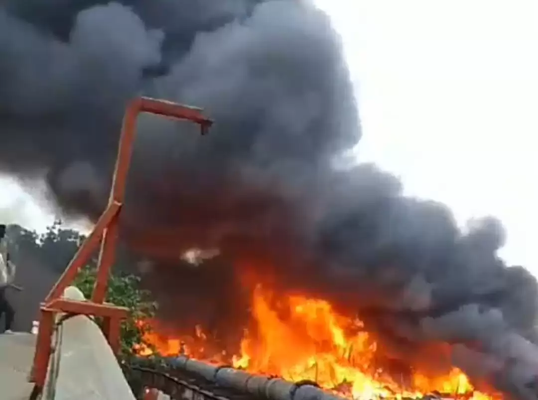 Kebakaran di Manggarai Jakarta Selatan (Foto: Dok MI)