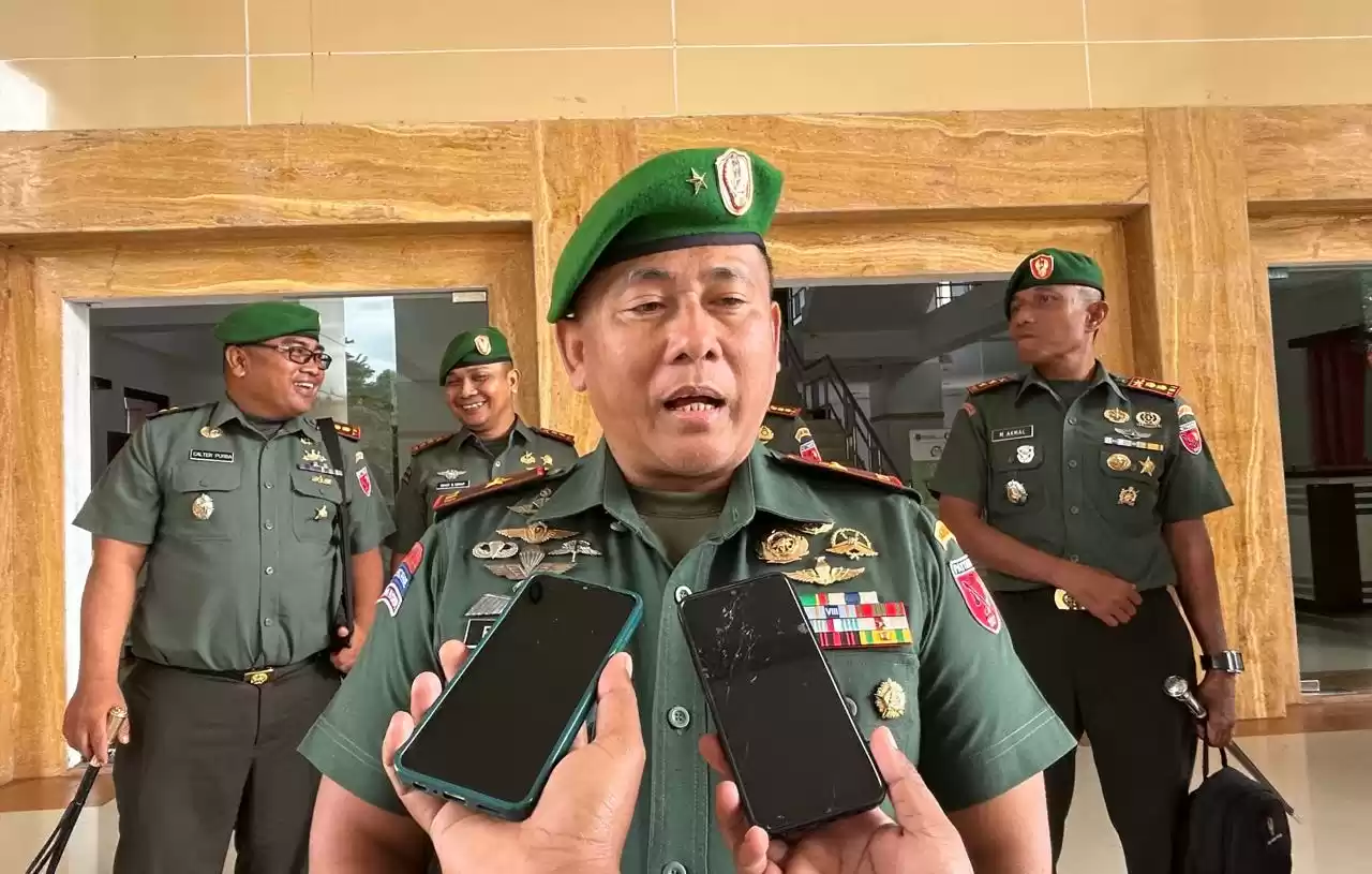 Danrem 152/Baabullah Ternate, Kolonel Inf Elkines Villando Dewangga (Foto: MI/RD)
