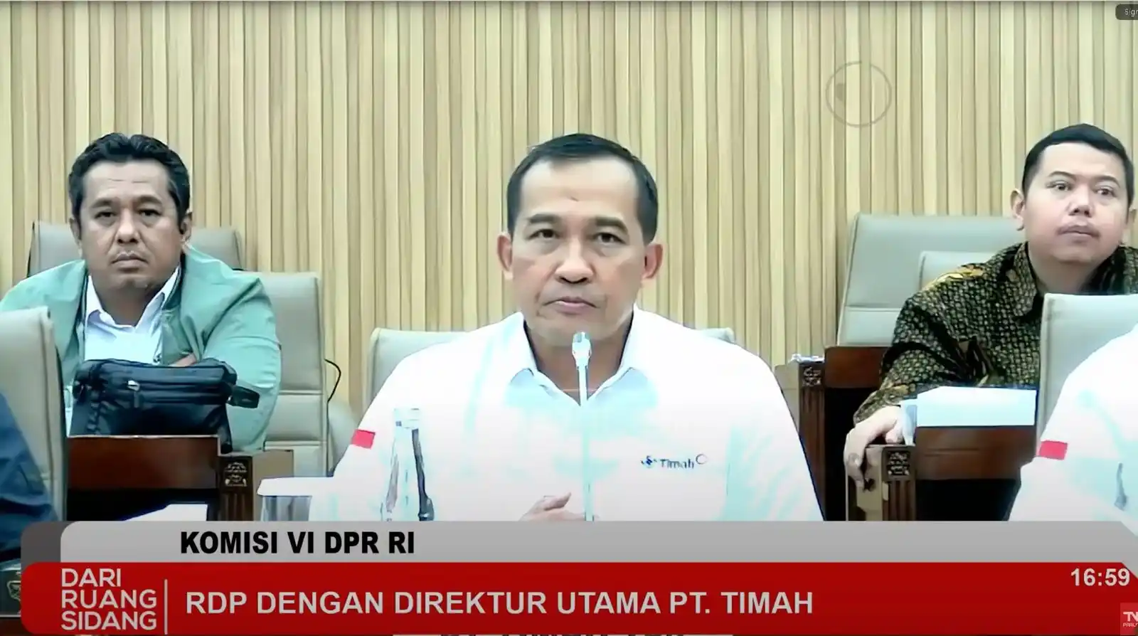 Direktur Utama PT Timah Tbk, Restu Widiyantoro [Foto: Doc. PT Timah]