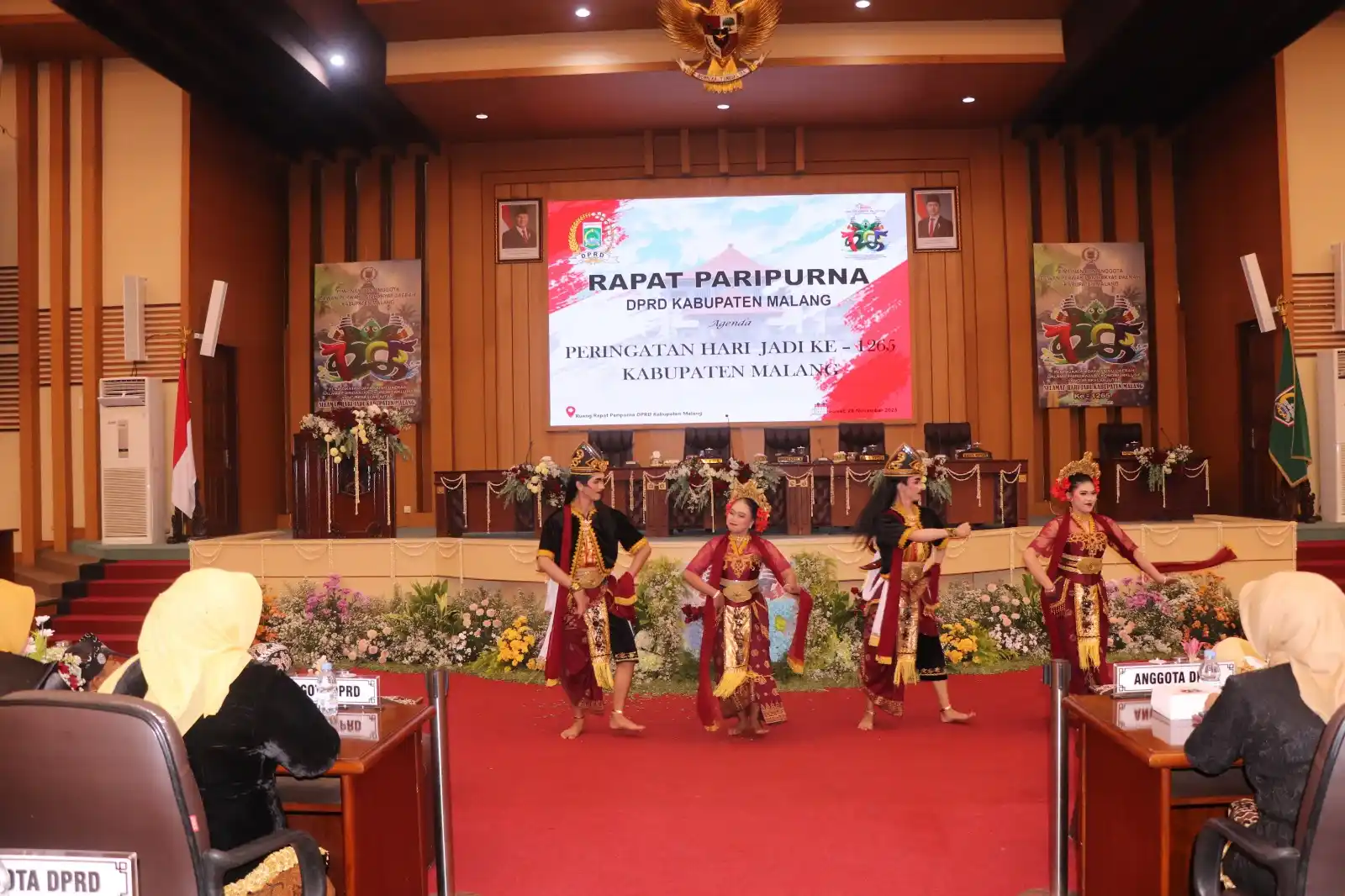 Suasana rapat paripurna DPRD Kabupaten Malang, Jumat (28/11/2025) (Foto: Dok MI/Rina Sugeng Yuliani)