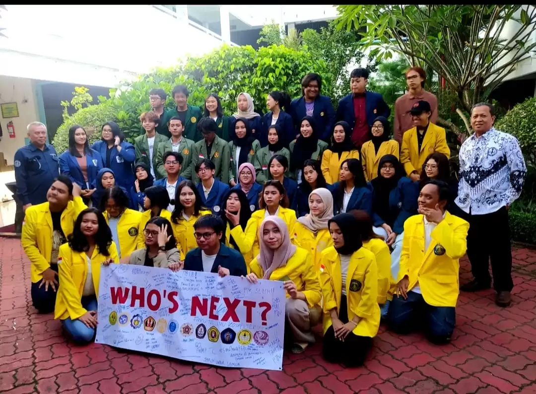 Alumni SMA Sumbangsih Jakarta diterima dibeberapa kampus seperti UI, Unpad, Undip dan lain-lain. (Foto: MI/Gatot Eko Cahyono)