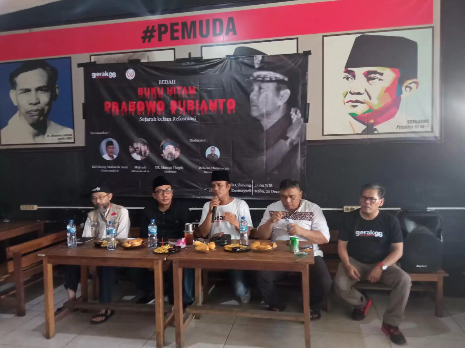 Bedah Buku Hitam Prabowo di Bogor (Foto: Ist)