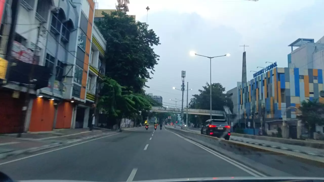 Jalan Hasyim Asyari, Jakarta Pusat (Foto: MI/Nuramin)