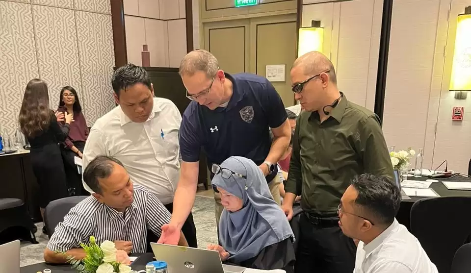 Dua perwakilan Jaksa berpartisipasi dalam Southeast Asia Cryptocurrency Working Group untuk ikuti pelatihan penanganan Perkara Aset Kripto (Foto: Dok Kejaung)