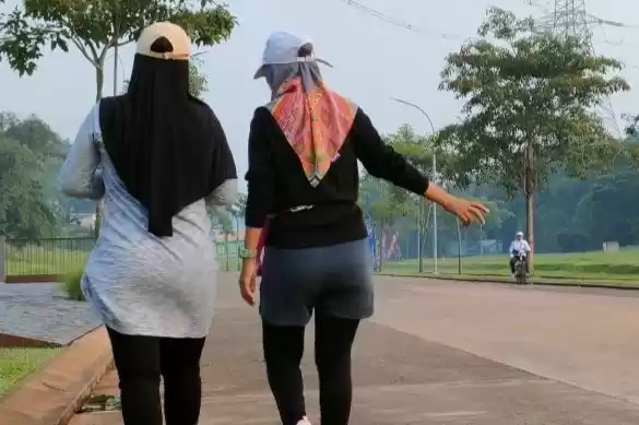 Bersepeda dan Jalan Kaki Bantu Jaga Kebugaran Usai Beribadah Haji