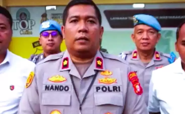 Kapolsek Cilincing Kompol Fernando Saharta Saragi. (Foto: Antara)