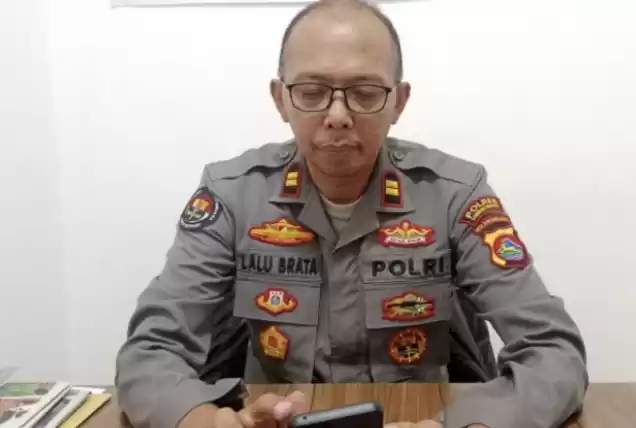 Kasi Humas Polres Lombok Tengah,NTB Iptu Lalu Brata Kusnadi. (Foto: Antara)