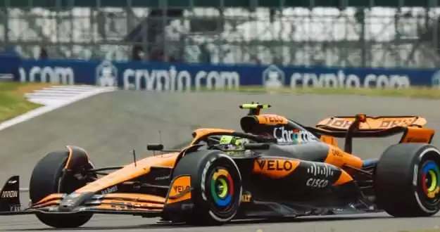 Pembalap McLaren asal Inggris Lando Norris. (Foto: Antara)