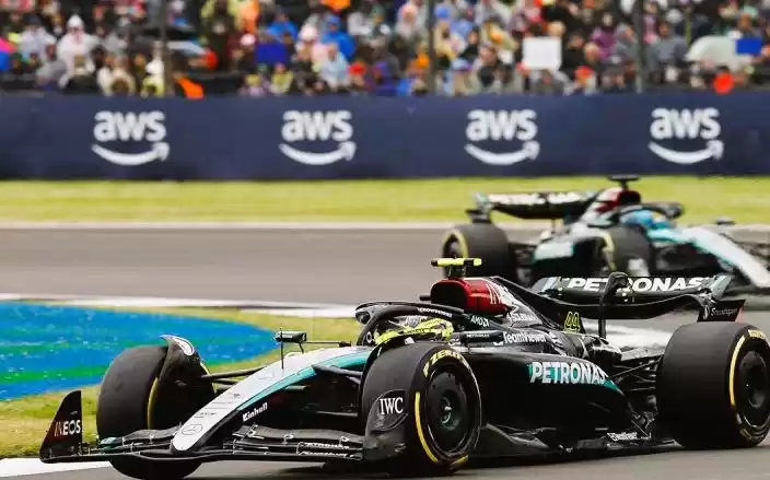 Pembalap Mercedes asal Inggris Lewis Hamilton. (Foto: Antara)