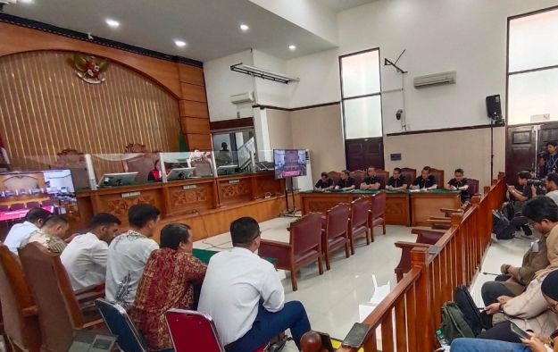 Suasana sidang putusan Praperadilan Firli Bahuri di Pengadilan Negeri Jakarta Selatan. (Foto: ANTARA)