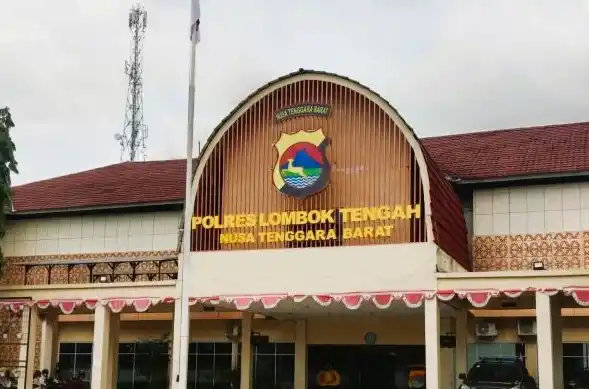 Ilustrasi - Gedung Polres Lombok Tengah, Provinsi NTB (Foto: Antara)
