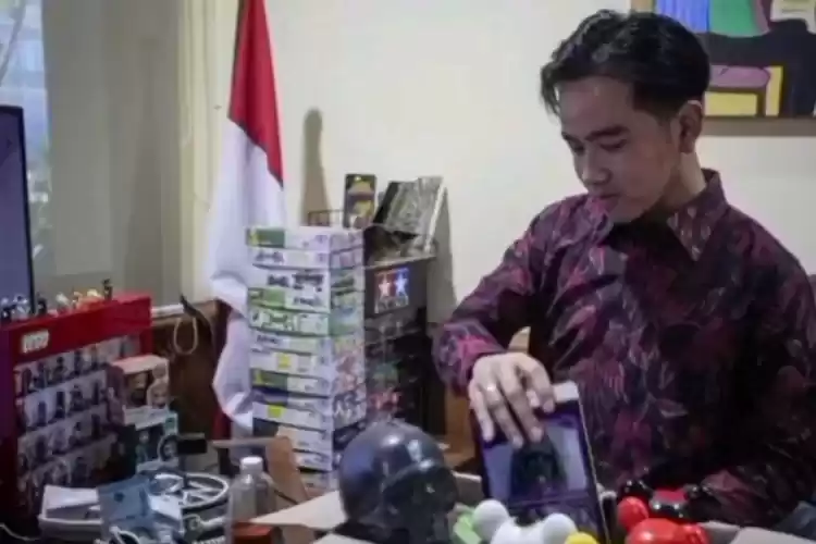 Tangkapan Layar - Koleksi Mainan Wakil Presiden terpilih Gibran Rakabuming Raka