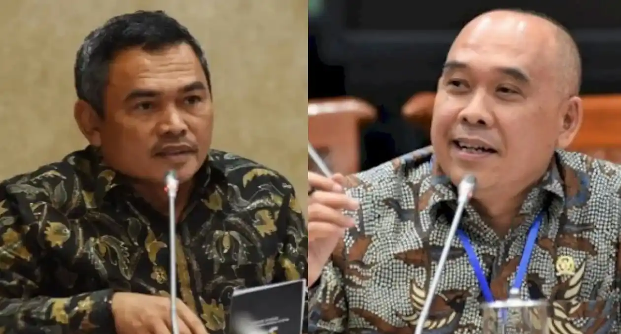Tenang Saja! KPK Tetap Jebloskan Satori dan Heri Gunawan ke Tahanan, Setelah... Satori (kiri) dan Heri Gunawan (kanan) (Foto: Kolase MI)