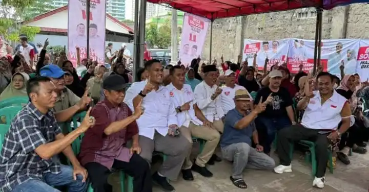 Warga RW.03 Pekayon Jaya Kota Bekasi Nyatakan Pilihannya Jatuh Pada Paslon Wali Kota Bekasi Nomor Urut 1, Heri Koswara-Sholihin Pilkada 2024 (Foto: Istimewa)