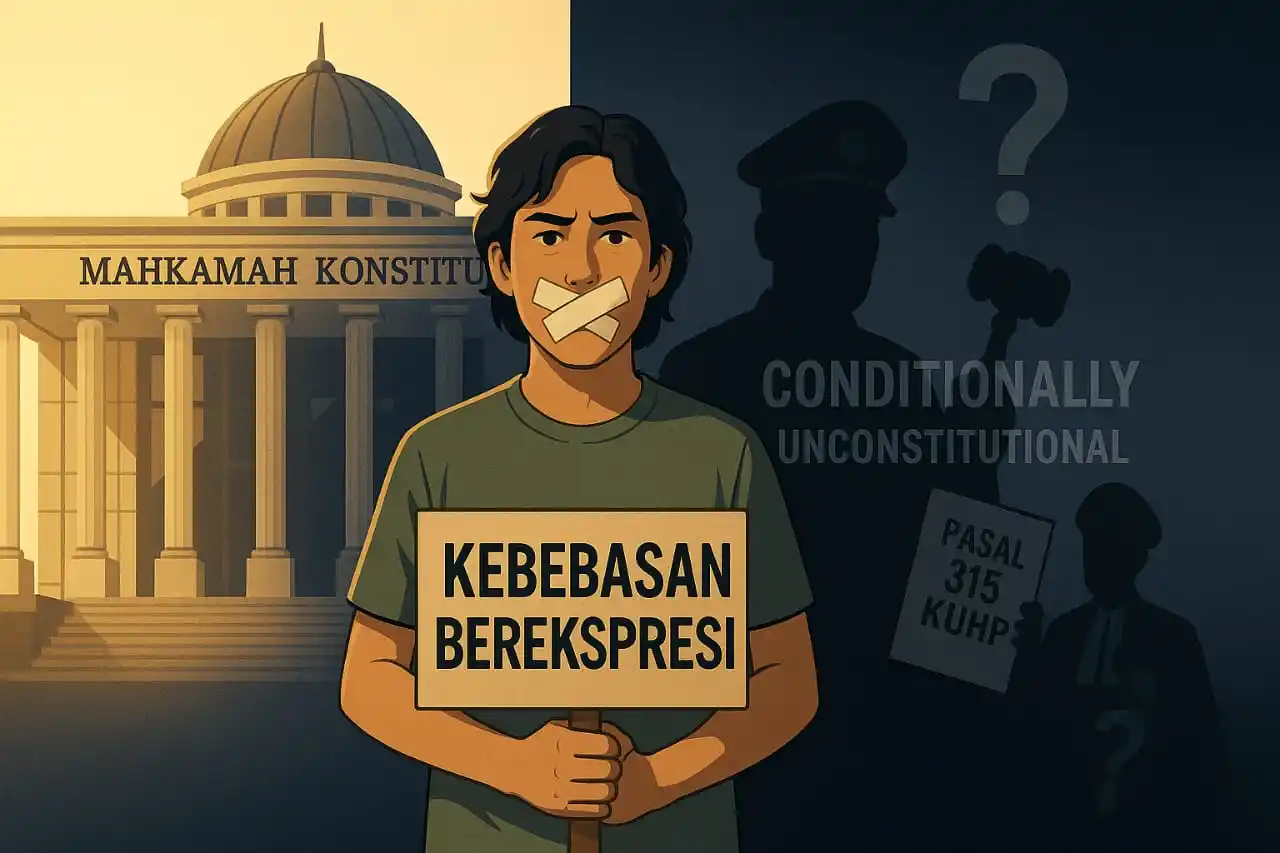 Kebebasan yang Masih Terkekang: Harapan dan Bahaya di Balik Putusan MK Illustrasi (Foto: Irwn/MI)