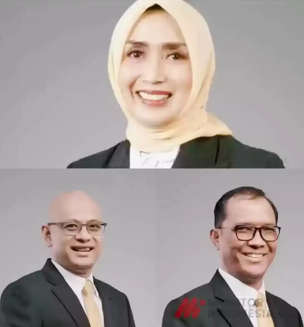 Ira Puspadewi (atas), Muhammad Yusuf Hadi (kanan bawah) dan Harry Muhammad Adhi Caksono (kiri bawah) (Foto: Kolase MI/Dok ASDP)