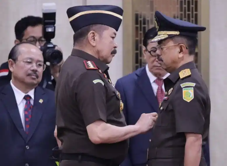 Jaksa Agung ST Burhanuddin saat melantik pejabat eselon II (Foto: Dok MI)