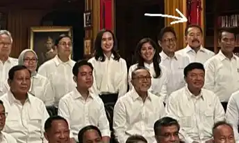 Jaksa Agung, ST Burhanuddin bersama calon kabinet Prabowo-Gibran (Foto: Dok MI)