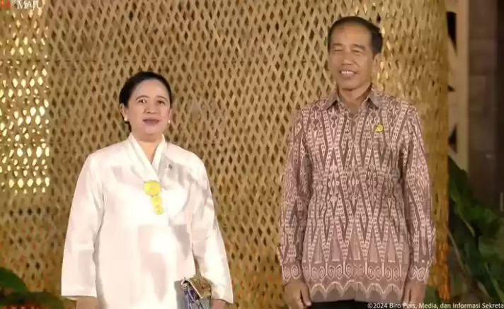 Presiden Joko Widodo (Jokowi) dan Ketua DPP PDI Perjuangan Puan Maharani [Foto: Tangkapan Layar/@SekretariatPresiden]