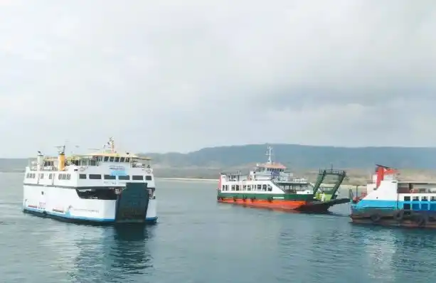 Ilustrasi - Kapal feri bertolak menuju Banyuwangi di Pelabuhan Gilimanuk, Kabupaten Jembrana, Bali (Foto: Antara)