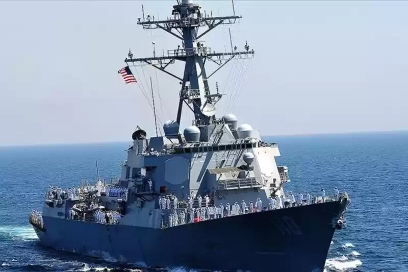 Kapal perang berbendera Amerika Serikat. (Foto: ANTARA)