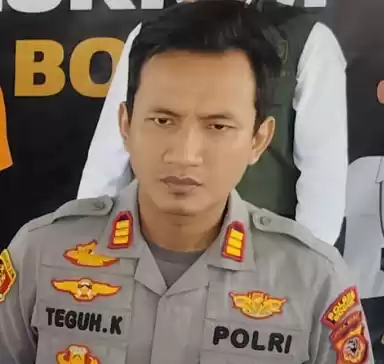 Kasat Reskrim Polres Bogor AKP Teguh Kumara di Cibinong, Kabupaten Bogor, Jawa Barat. [Foto: ANTARA]
