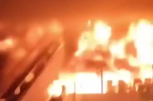Kebakaran Mall Citraland Grogol, Jakarta Barat [Foto: Tangkapan layar]
