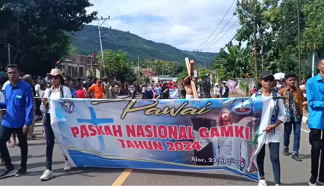 Kegiatan Paskah Nasional sekaligus perayaan Dies Natalis ke-62 Gerakan Angkatan Muda Kristen Indonesia (GAMKI) (Foto: Ist)