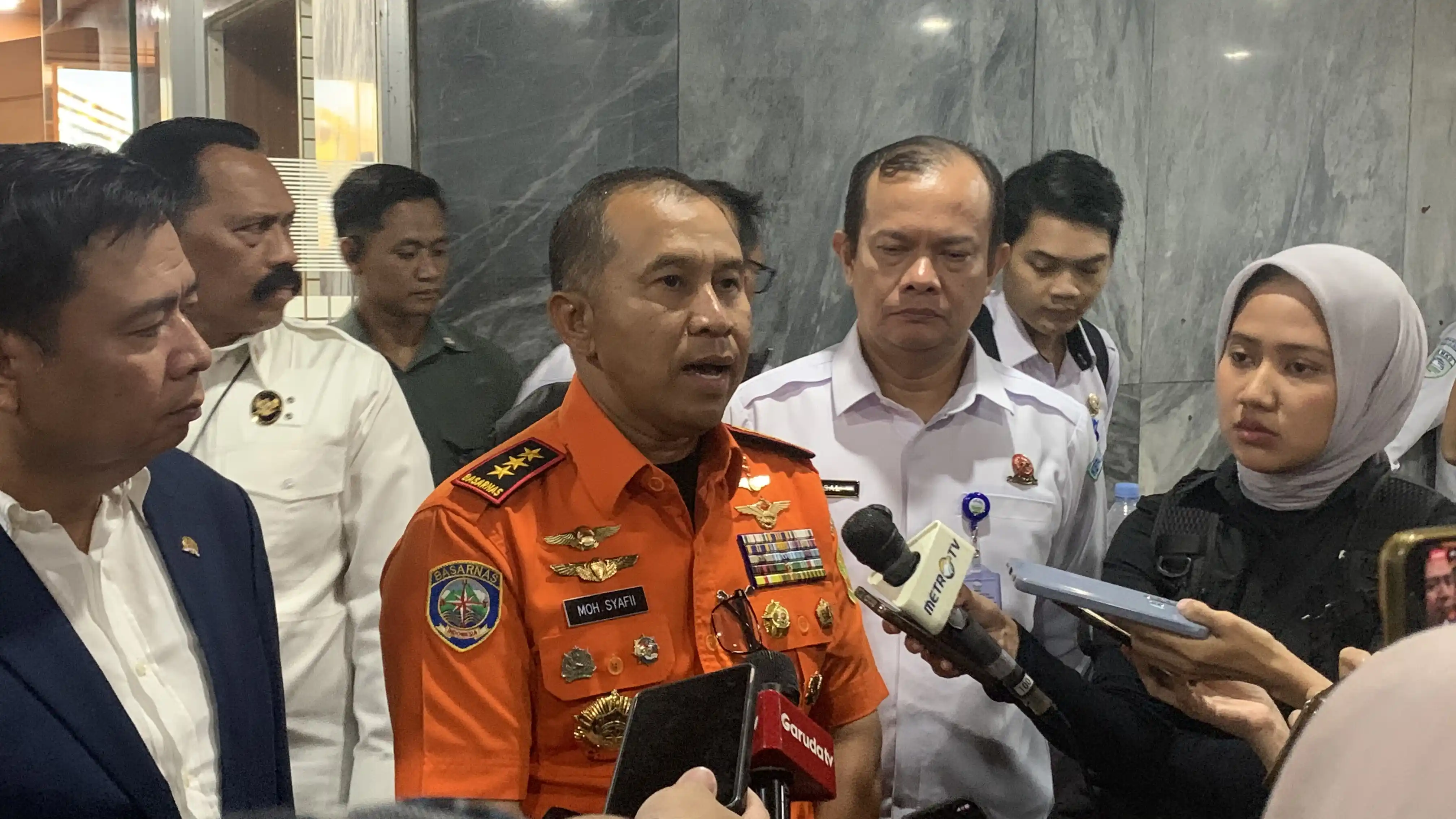 epala Badan SAR Nasional (Basarnas) Marsekal Madya TNI Mohammad Syafii . (Foto: Zul Sikumbang)