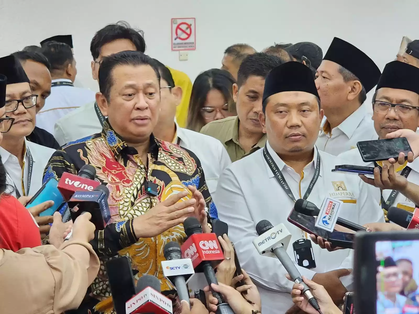 Ketua MPR RI, Bambang Soesatyo (Foto: MI/Dhanis)