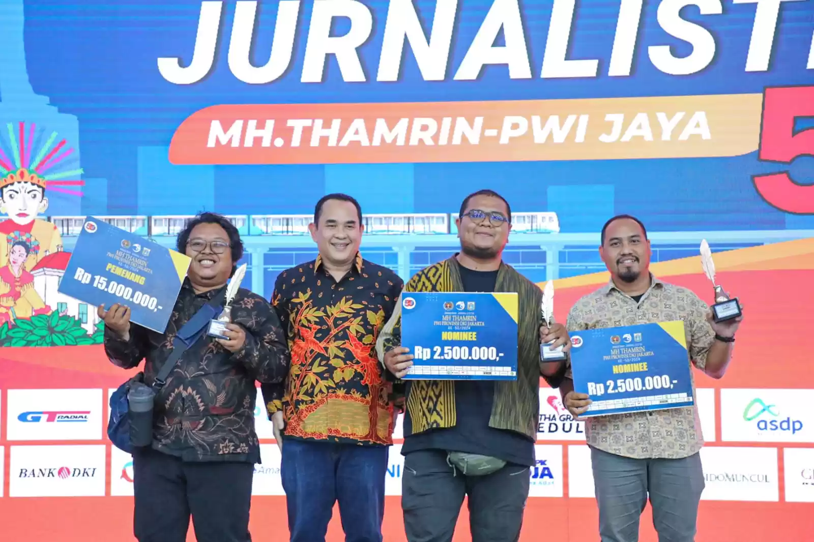 Acara Puncak Anugerah Jurnalistik MH Thamrin 2024 (Foto: Dok MI)